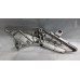 Кронштейн с подножкой пассажира правая Honda Silver Wing 600 400 2002г.в.